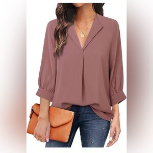 Women's pink Blouse NWT